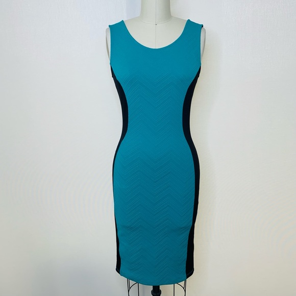 bailey blue Dresses & Skirts - Bailey Blue Colorblock Bodycon Dress